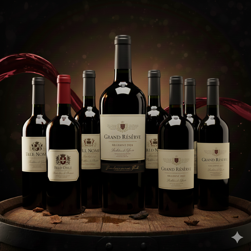 Premium red wine selection at liquor store Clarksville TN